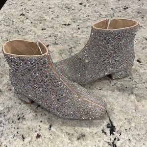 Betsy Johnson Cady girls sparkle boot